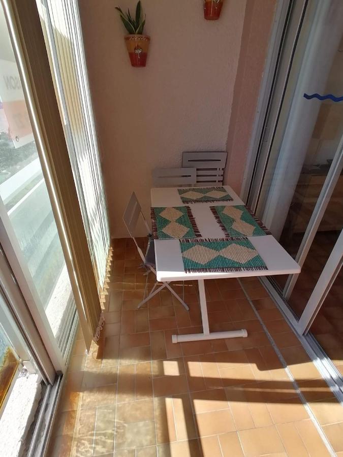 Studio Vue Sur La Mer Au 6Eme Et Dernier Etage Canet-en-Roussillon Exterior foto