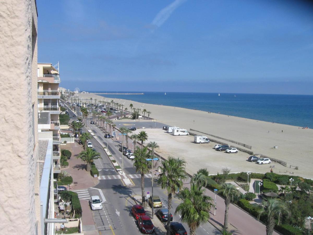 Studio Vue Sur La Mer Au 6Eme Et Dernier Etage Canet-en-Roussillon Exterior foto