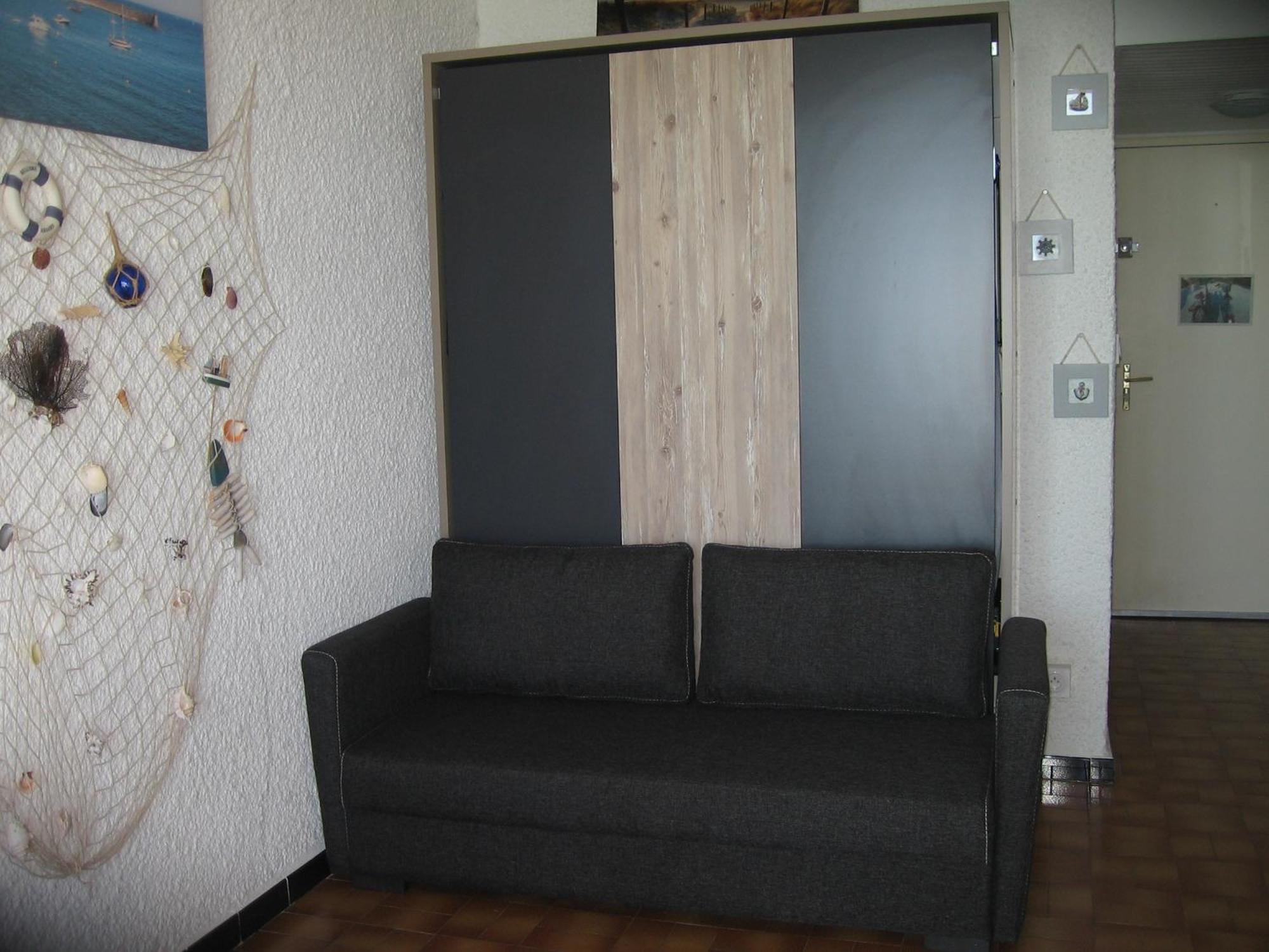 Studio Vue Sur La Mer Au 6Eme Et Dernier Etage Canet-en-Roussillon Exterior foto
