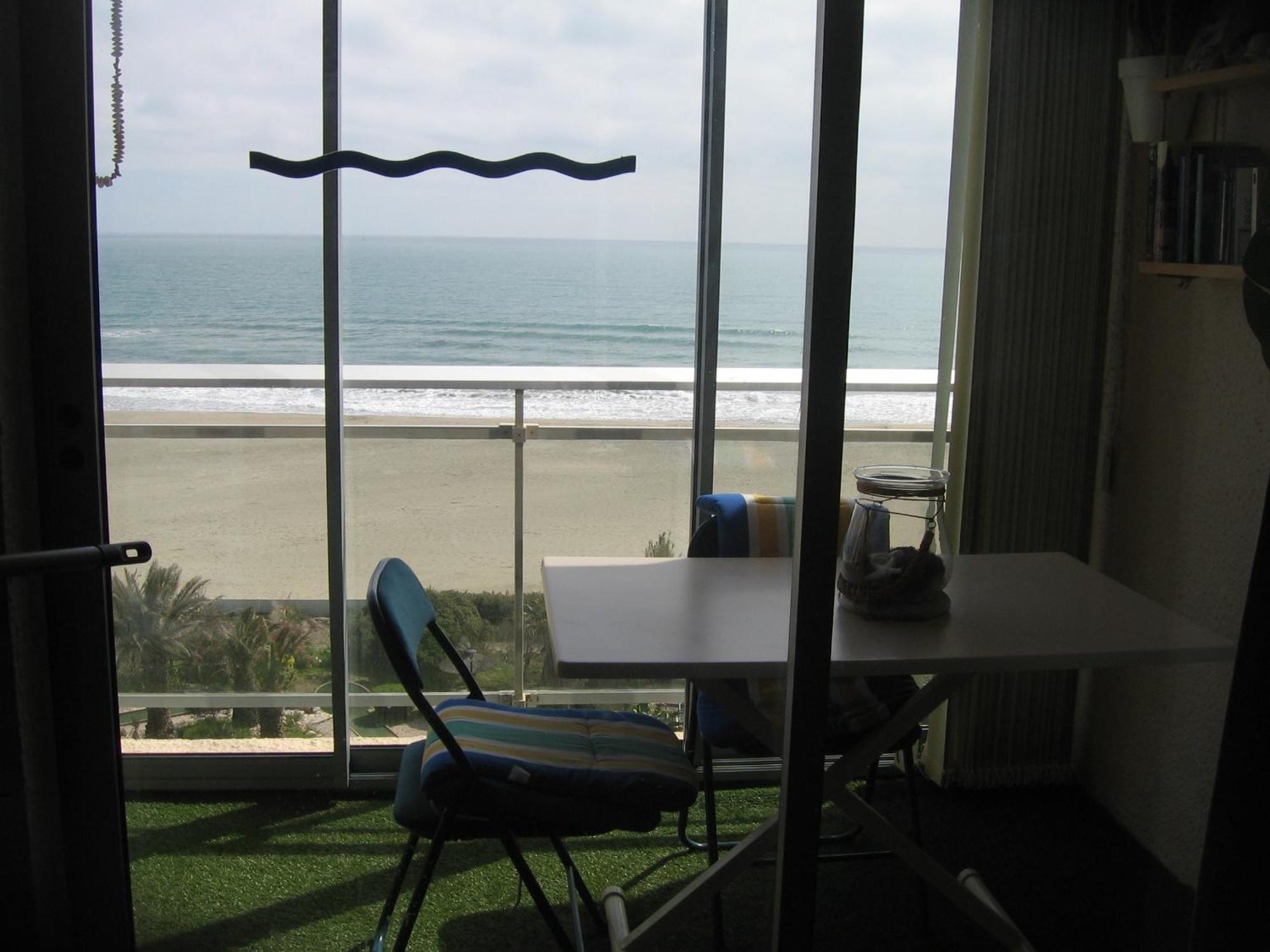 Studio Vue Sur La Mer Au 6Eme Et Dernier Etage Canet-en-Roussillon Exterior foto